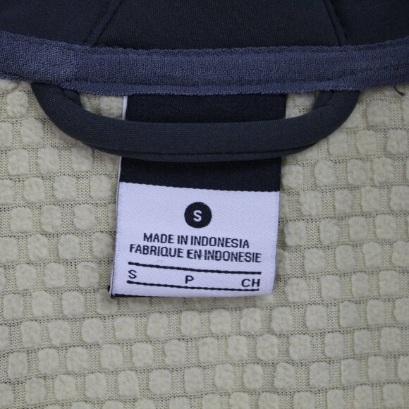 Nike Pitt Panthers Jacket Mens Small Gray Thermal Long Sleeve Full Zip NCAA Coat - Picture 8 of 13